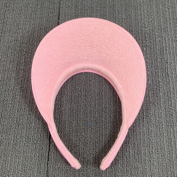 Harrah's Laughlin Visor Womens OS Pink Gold Embroidered Golf Tennis Cap - Picture 9 of 11